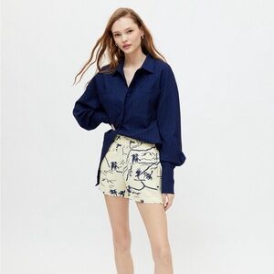 Urban Outfitters Lena High Waisted Souvenir Short